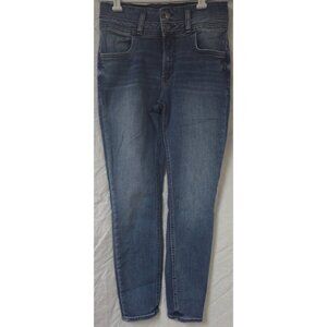 Silver Jeans Womens W28xL29 Stretch Avery Skinny Tapered Ankle Denim Jeans